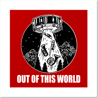 out of this world Posters and Art